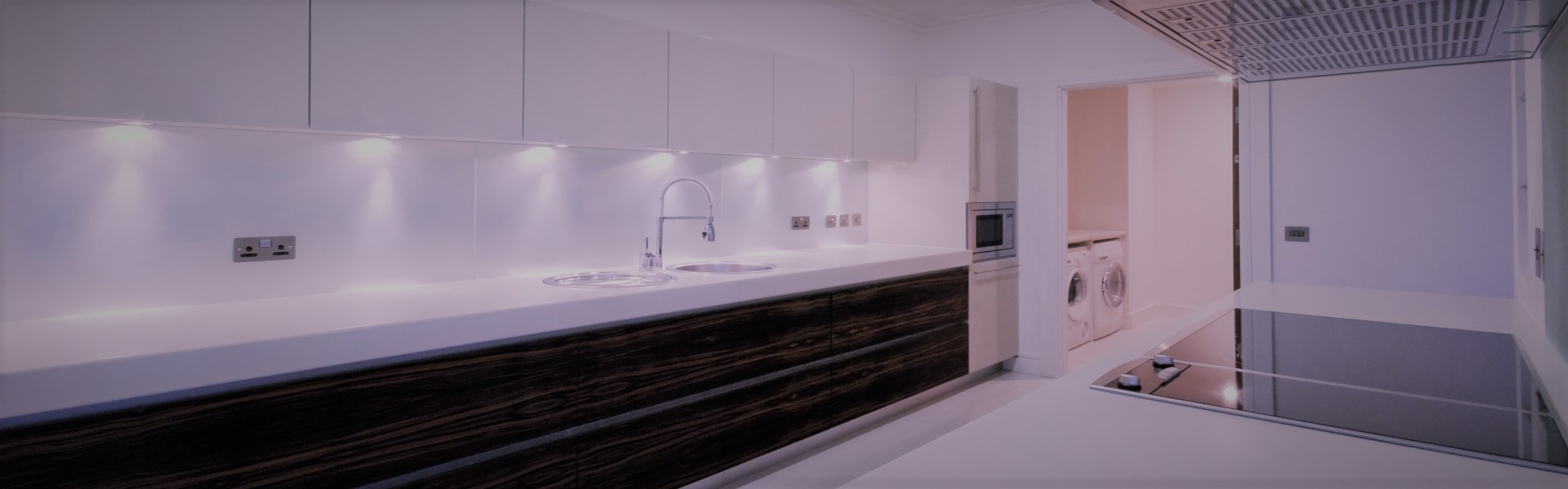 Slider, Glass Splashbacks Installed in Wimbledon | Kitchen & Bathroom Styles